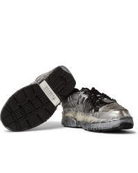 Мужские серебряные кроссовки от Maison Margiela