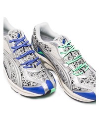 Мужские серебряные кроссовки от Asics