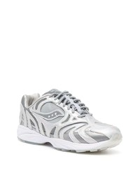 Мужские серебряные кроссовки от Saucony