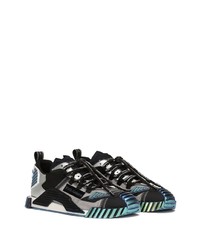 Мужские серебряные кроссовки от Dolce & Gabbana