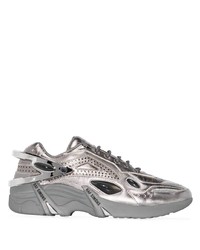 Мужские серебряные кроссовки от Raf Simons
