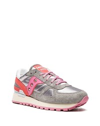 Мужские серебряные кроссовки от Saucony