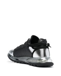 Мужские серебряные кроссовки от Givenchy