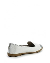 Женские серебряные лоферы от Guapissima