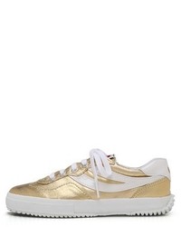 Женские серебряные низкие кеды от Superga