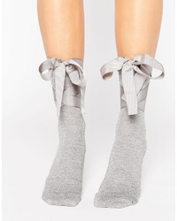 Женские серебряные носки от Asos