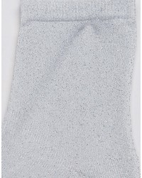 Женские серебряные носки от Asos