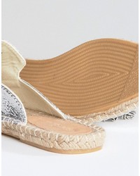 Серебряные сабо от Asos