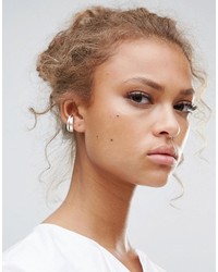 Серебряные серьги от Pilgrim