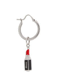 Серебряные серьги от Miu Miu