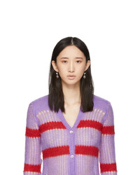 Серебряные серьги от Miu Miu