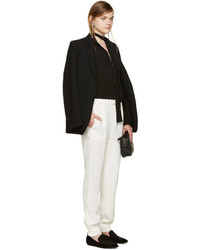 Серебряные серьги от Lanvin