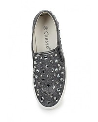 Женские серебряные слипоны от Chasse