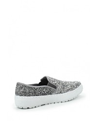 Женские серебряные слипоны от Chasse