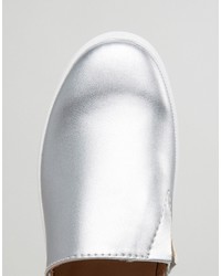 Женские серебряные слипоны от London Rebel