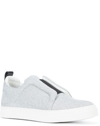 Женские серебряные слипоны от Pierre Hardy