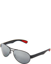 Серебряные солнцезащитные очки
