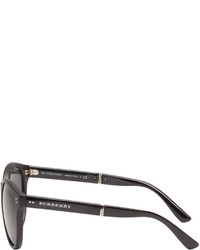 Мужские серебряные солнцезащитные очки от Burberry