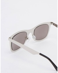 Мужские серебряные солнцезащитные очки от Asos