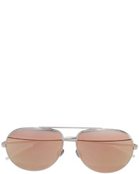Женские серебряные солнцезащитные очки от Christian Dior