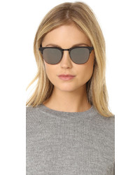 Женские серебряные солнцезащитные очки от Illesteva