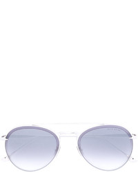 Женские серебряные солнцезащитные очки от Dita Eyewear