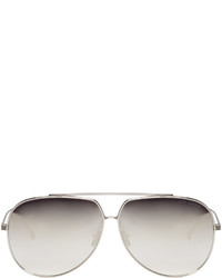 Мужские серебряные солнцезащитные очки от Dita