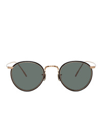 Мужские серебряные солнцезащитные очки от Eyevan 7285