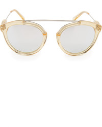 Женские серебряные солнцезащитные очки от Westward Leaning