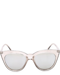 Женские серебряные солнцезащитные очки от Le Specs