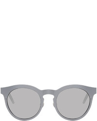 Мужские серебряные солнцезащитные очки от Han Kjobenhavn