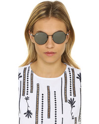Женские серебряные солнцезащитные очки от Ray-Ban
