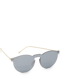 Женские серебряные солнцезащитные очки от Illesteva