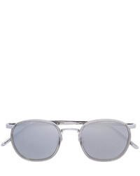 Мужские серебряные солнцезащитные очки от Linda Farrow