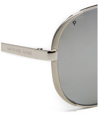 Женские серебряные солнцезащитные очки от Michael Kors
