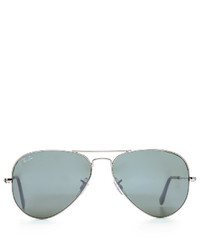 Женские серебряные солнцезащитные очки от Ray-Ban