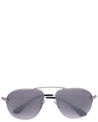 Мужские серебряные солнцезащитные очки от Prada