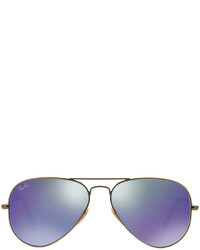 Женские серебряные солнцезащитные очки от Ray-Ban