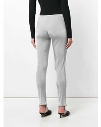 Женские серебряные спортивные штаны от Laneus