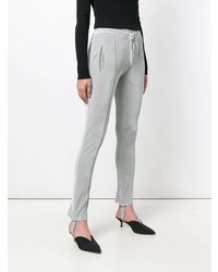 Женские серебряные спортивные штаны от Laneus