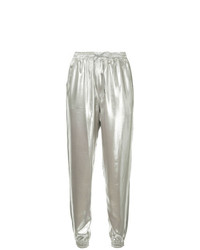 Женские серебряные спортивные штаны от Ralph Lauren Collection