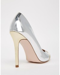Серебряные туфли от Asos