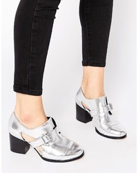 Серебряные туфли от Asos