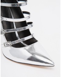 Серебряные туфли от Asos
