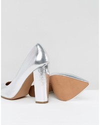 Серебряные туфли от Asos