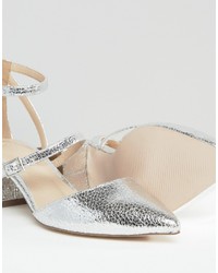 Серебряные туфли от Asos