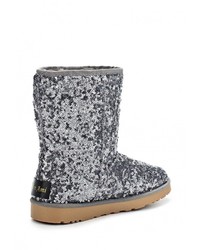 Серебряные угги от Mon Ami