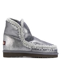 Серебряные угги от Mou