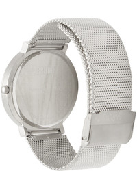 Мужские серебряные часы от Braun