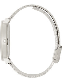 Мужские серебряные часы от Braun